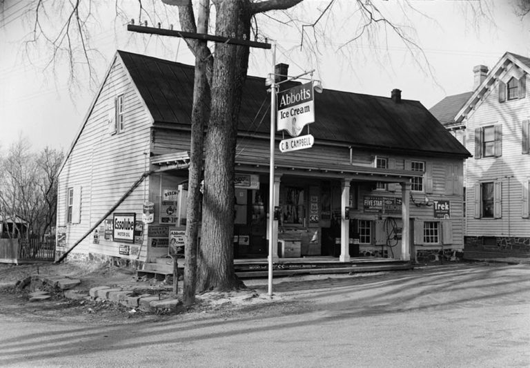 Campbell's Store, Sheppard's Mill Road at Ye Greate St