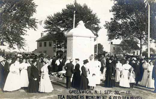 1908 Teaburner Monument Dedication